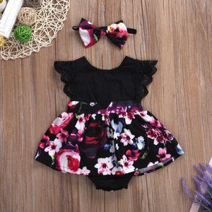 Little Girl's Romper Dress